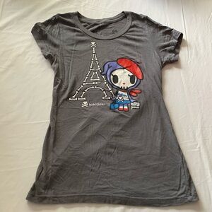 tokidoki gray t-shirt size small